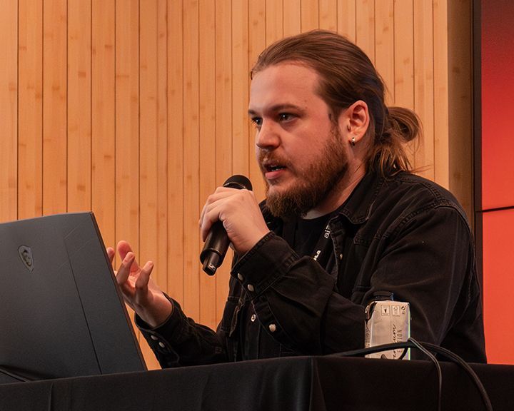 Javier de la Chica durante su ponencia en The AI Revolution
