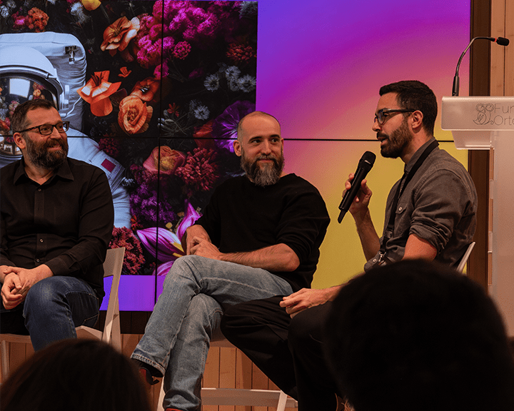 Jesús Plaza durante una de sus intervenciones en la mesa redonda de The AI Revolution 2024