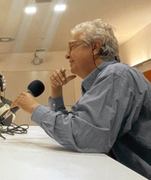 Martí Perramón durante un taller en Valladolid. Martí Perramón durante un taller en Valladolid.